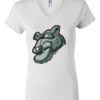 Women's Short Sleeve V-Neck T-Shirt Thumbnail