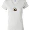 Women's Short Sleeve V-Neck T-Shirt Thumbnail