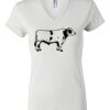 Women's Short Sleeve V-Neck T-Shirt Thumbnail