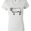 Women's Short Sleeve V-Neck T-Shirt Thumbnail