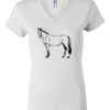 Women's Short Sleeve V-Neck T-Shirt Thumbnail