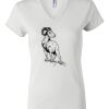 Women's Short Sleeve V-Neck T-Shirt Thumbnail