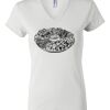 Women's Short Sleeve V-Neck T-Shirt Thumbnail