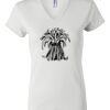 Women's Short Sleeve V-Neck T-Shirt Thumbnail