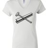 Women's Short Sleeve V-Neck T-Shirt Thumbnail