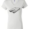Women's Short Sleeve V-Neck T-Shirt Thumbnail